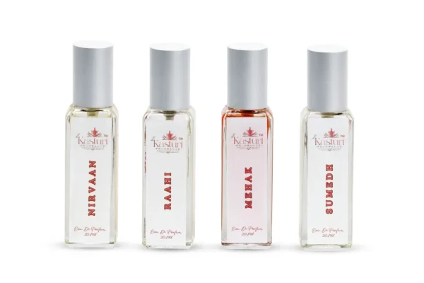 Gift Set 4*20ml Eau De Perfume-80 ML ( For  Men & Women)