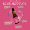 Kasturi Fragrance , Bath Essential Oil 15 ml, Rose , Premium Water Soluble Fragrance