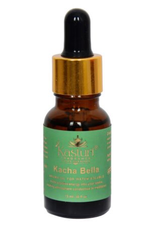 Kasturi Fragrance , Bath Essential Oil 15 ml, Kacha Bella , Premium Water Soluble Fragrance