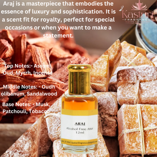 Araj, Active Premium Long Lasting Attar