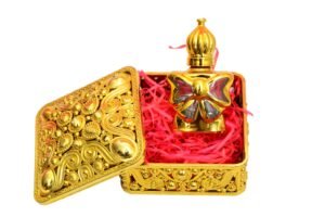12ml Crystal Golden Bottle