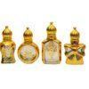 12ml Crystal Golden Bottle