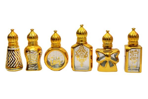 12ml Crystal Golden Bottle