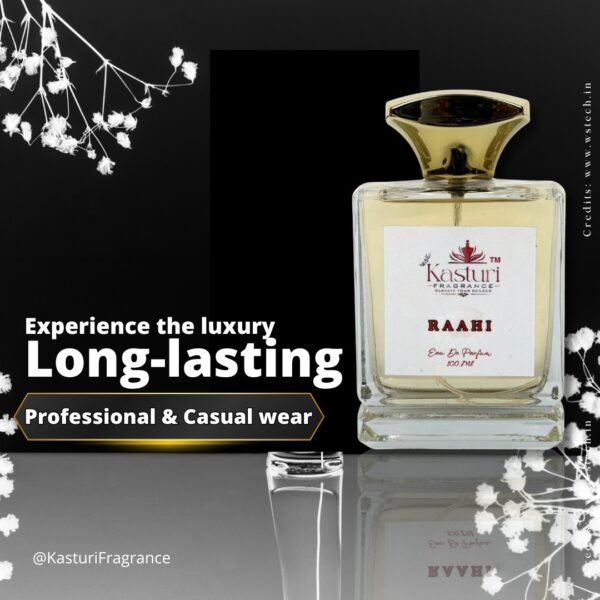  Raahi Perfume for Men Women | Long Lasting Smell – 100ML | All Day Fresh Scent Perfume | Premium Luxury Fragrance Eau De Parfum