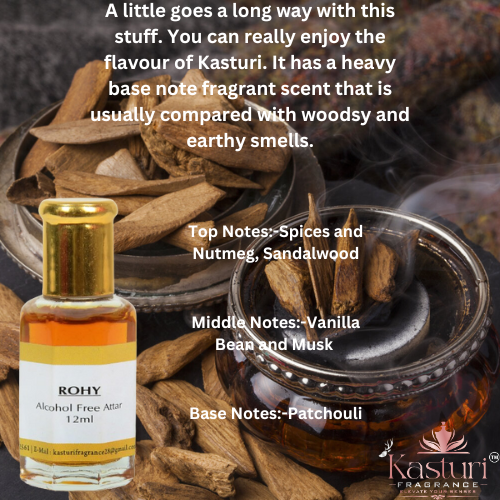 Rohy, Active Premium Long Lasting Attar