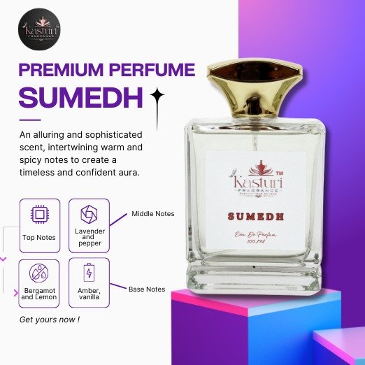 Sumedh Perfume for Men Women | Long Lasting Smell – 100ML | All Day Fresh Scent Perfume | Premium Luxury Fragrance| Eau De Parfum